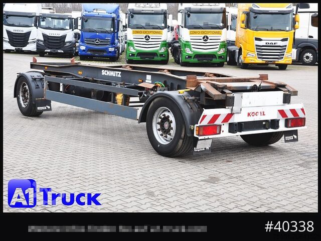 Prikolica sa kiper sistemom (roll-off prikolica) SCHMITZ ACF 18 Luft SAF TüV 07-2026,