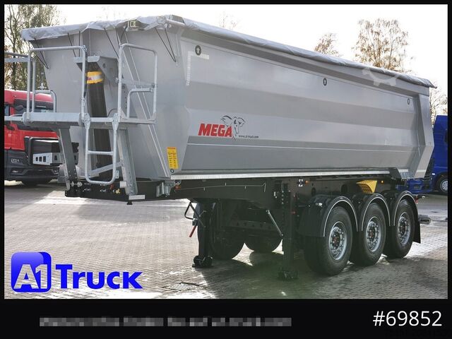 Kiperska poluprikolica REISCH Mega  28m³ Lift Stahl  SAF Hardox