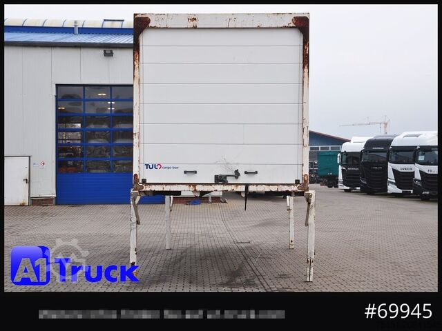 Menjajući nadgradnja sa kutijastom strukturom KRONE TULO Wechselbrücke  Koffer, Zurrösen innen 2460mm