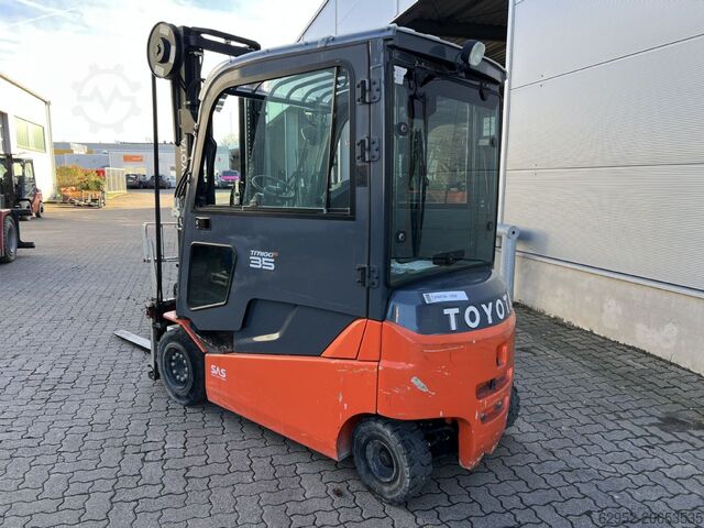 Elektrikli 4 tekerlekli forklift Toyota 8 FBMT 35