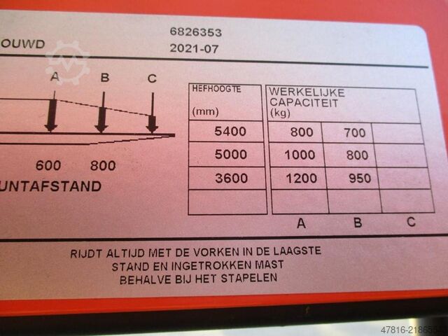 Reachtruck BT RRE120M