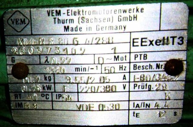 Ventilador axial Knüppel EExellT3