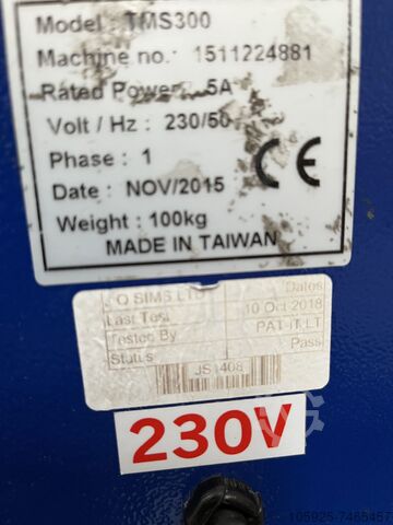 OPTIMAX TMS300 HALBAUTOMATISCHE UMREIFUNG Optimax TMS300