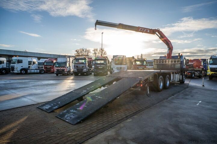 Bergingsvoertuig VOLVO FM 300-6x2+FASSI 19t/m + 2EXT