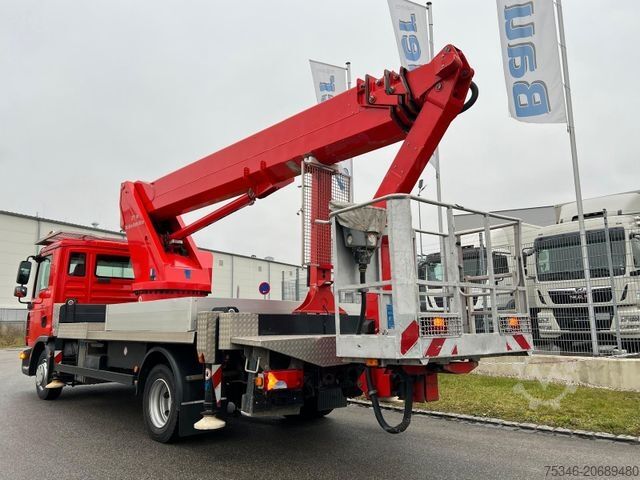 Arbetsplattform  MAN7.180/PalfingerWT270/27m/1.000Volt/TopZustand