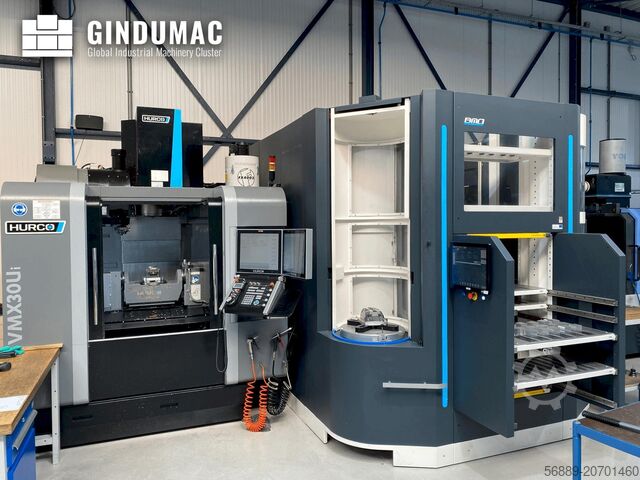 Vertikala Fleroperationsmaskiner Hurco VMX30Ui + BMO Automation Titanium 50