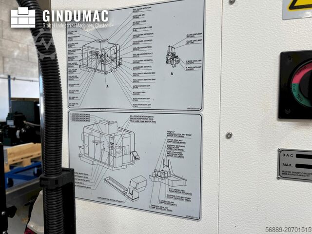 Verticale verspanen centrum Mazak Variaxis i-700