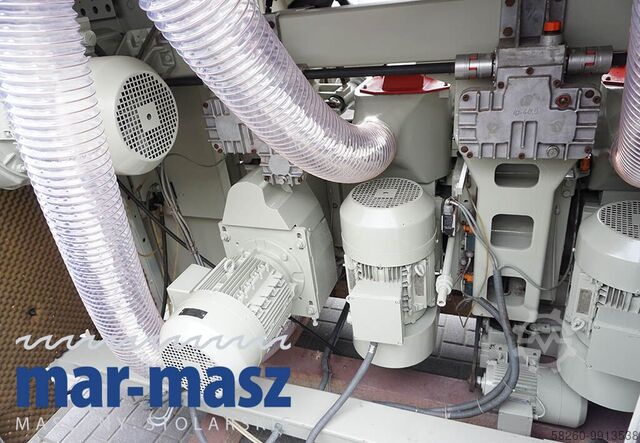 Vierzijdige schaafmachine WEINIG UNIMAT 23E na 7 głowic