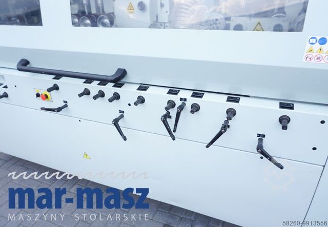 Vierzijdige schaafmachine met 6 koppen GRIGGIO G240/6U głowica uniwersalna