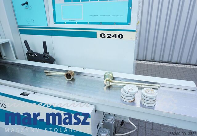 Vierzijdige schaafmachine met 6 koppen GRIGGIO G240/6U głowica uniwersalna