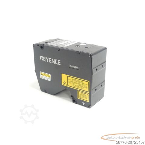Keyence bileşenleri Keyence LJ-V7060 2D/3D Laser-Profilsensor / Messkopf SN:38120276