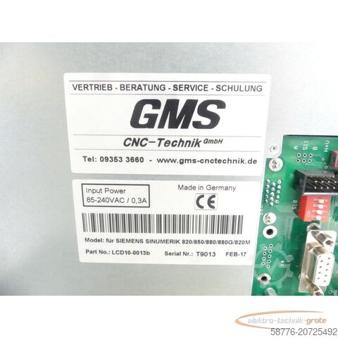 Component LCD10-0013b Monitor f. Siemens 820 850 / 880 usw.