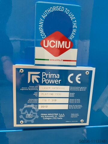 Lasersnijmachine Prima Power Palatino 1530