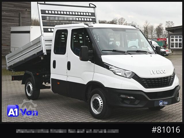 Tipvogn varebil IVECO Daily 35S14 Henschel Kipper, AHK, Klima, Doka