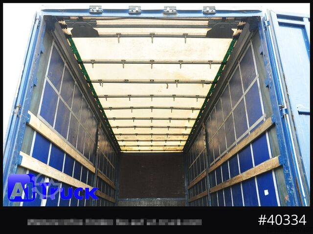 Châssis interchangeable avec plateau et bâche KRONE 7.45 BDF Wechselbrücke, Schiebeplane