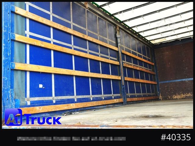 Châssis interchangeable avec plateau et bâche KRONE 7.45 BDF Wechselbrücke, Schiebeplane