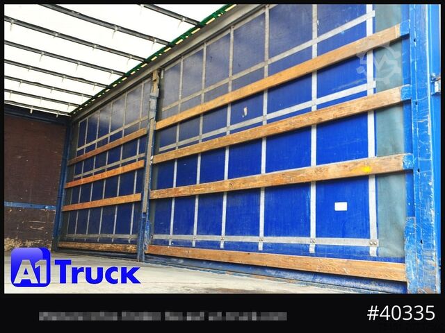 Châssis interchangeable avec plateau et bâche KRONE 7.45 BDF Wechselbrücke, Schiebeplane