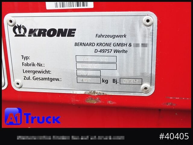 Châssis interchangeable avec structure caisson KRONE BDF 7,82 Wechselbrücke, 2680mm Innenhöhe.