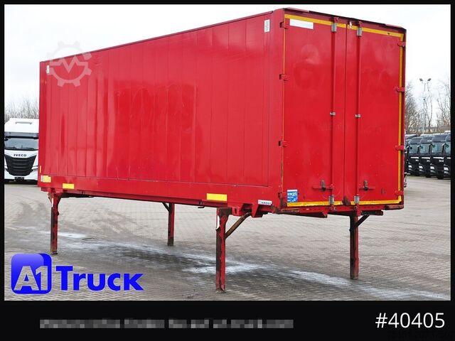 Châssis interchangeable avec structure caisson KRONE BDF 7,82 Wechselbrücke, 2680mm Innenhöhe.