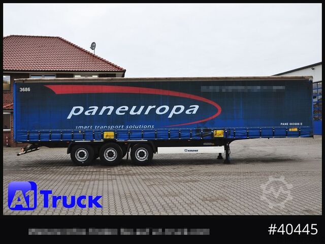 Auflieger mit Pritsche & Plane KRONE SD Tautliner, Code XL, BPW