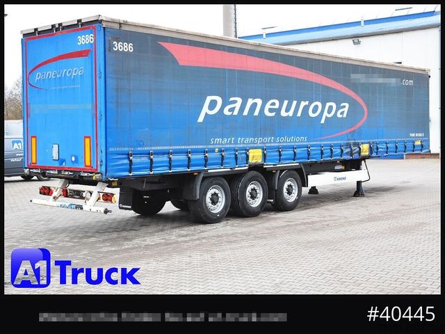 Auflieger mit Pritsche & Plane KRONE SD Tautliner, Code XL, BPW