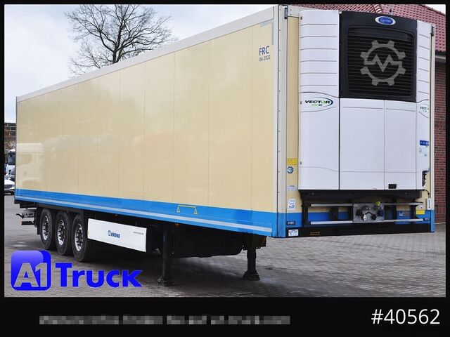 Semi-remorque frigorifique KRONE SDR 27 Carrier 1950 Mt. Doppelstock Lift,TÜV 07/2026