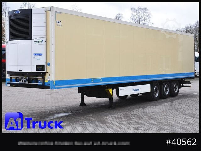 Semi-remorque frigorifique KRONE SDR 27 Carrier 1950 Mt. Doppelstock Lift,TÜV 07/2026
