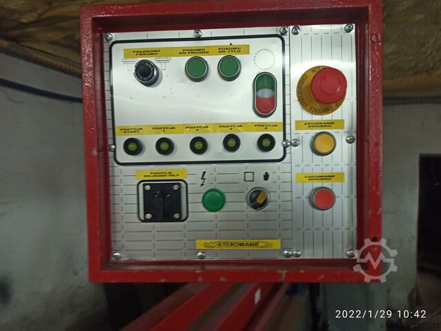 Kapsåg för kapning av brädor 4 meter storti mantel KR 4020