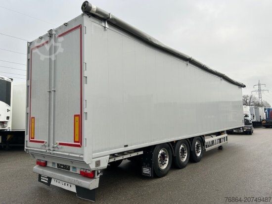 Walking floor semitrailer KNAPEN K200/KT01, 10 MM BODEN, ALU-CHASSI, ALU-FELGEN, 1-A LIFTACHSEN, ROLLPLANE, BODENSCHUTZPLANE