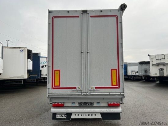 Walking floor semitrailer KNAPEN K200/KT01, 10 MM BODEN, ALU-CHASSI, ALU-FELGEN, 1-A LIFTACHSEN, ROLLPLANE, BODENSCHUTZPLANE