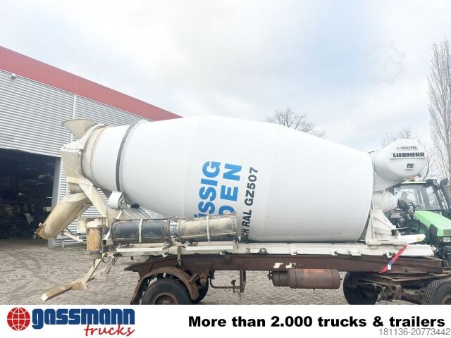 Mobile concrete mixing plant Liebherr HTM 904F Betonmischaufbau 9m³, Dautel