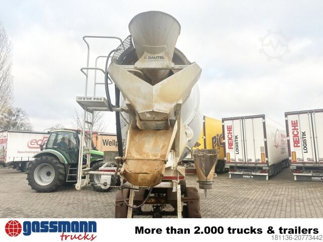 Mobile concrete mixing plant Liebherr HTM 904F Betonmischaufbau 9m³, Dautel