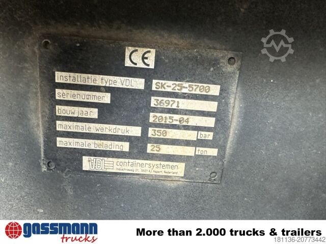 Mobile concrete mixing plant Liebherr HTM 904F Betonmischaufbau 9m³, Dautel