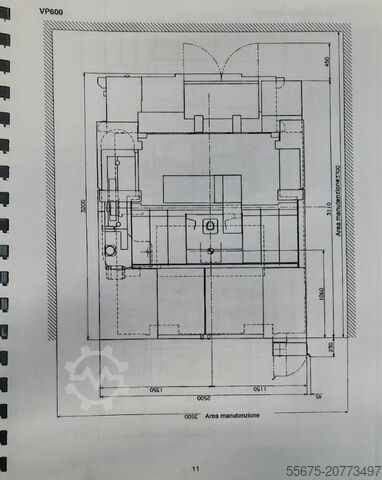 5-osiowe pionowe centrum obróbcze OKK VP600 -5AX