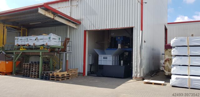 Versnipperaar voor pallets en afvalhout mütek MRZ 1530