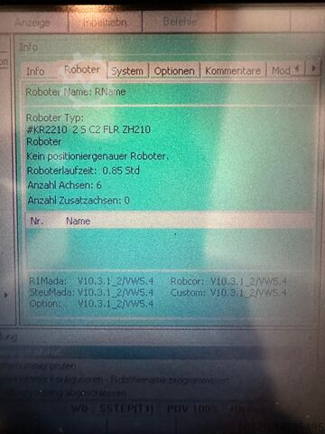 Industrielle robotter KUKA VKR210 R2700 (1) KRC2 ED05