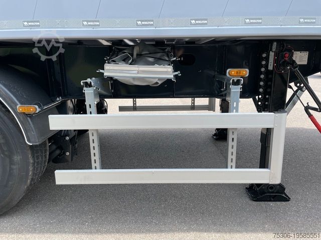 Kippers oplegger WIELTON Bulk Master 3-Achs-Kippsattelauflieger 47 cbm