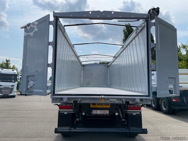 Kippers oplegger WIELTON Bulk Master 3-Achs-Kippsattelauflieger 47 cbm