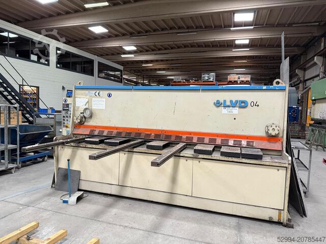 Hydraulic guillotine shears LVD HST-C 3100 x 10 mm