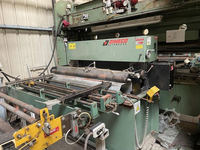 Coiler straightening machines Dimeco Mircrofeeder 1160/J 1550 x 2.25 mm