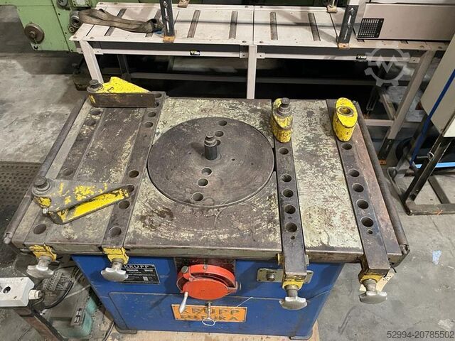 Decoiler & cut to length line Krupp rebar bending machine