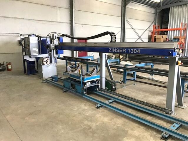 Gassnijmachines (gas + plasma) Zinser Tube plasma Ø 700 x 5000 mm