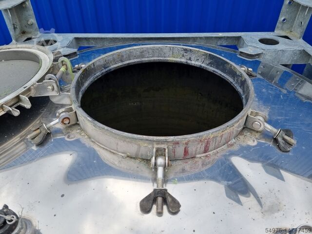 Beholdere i rustfrit stål / transportbeholdere 10710