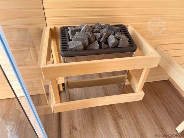Semirremolque con caja intercambiable Wiese Sauna Container - Sofort Lieferbar