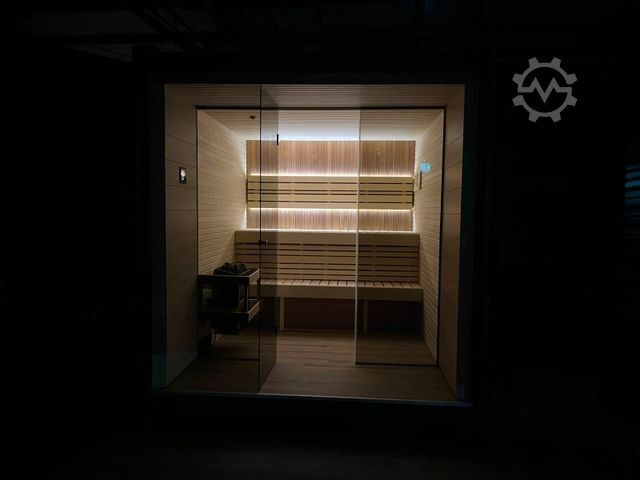 Semirremolque con caja intercambiable Wiese Sauna Container - Sofort Lieferbar