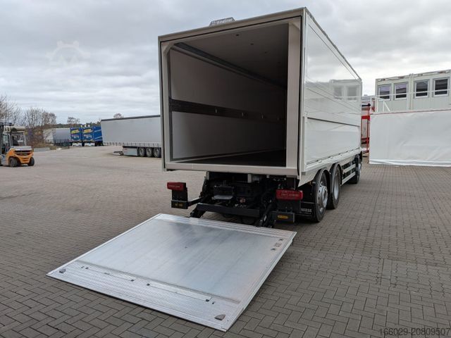LKW mit Kofferaufbau MAN TGM 26.320 6x2/4 Getränkefahrzeug Wingliner LBW