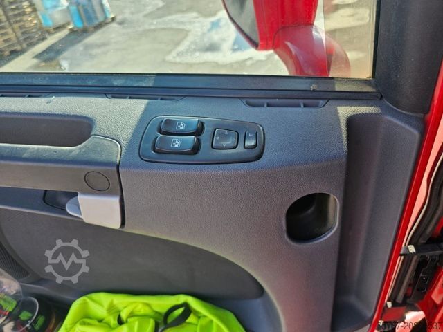 Ladbil med presenning SCANIA G410 Volumen, Edscha, Hubdach+Tandemhänger