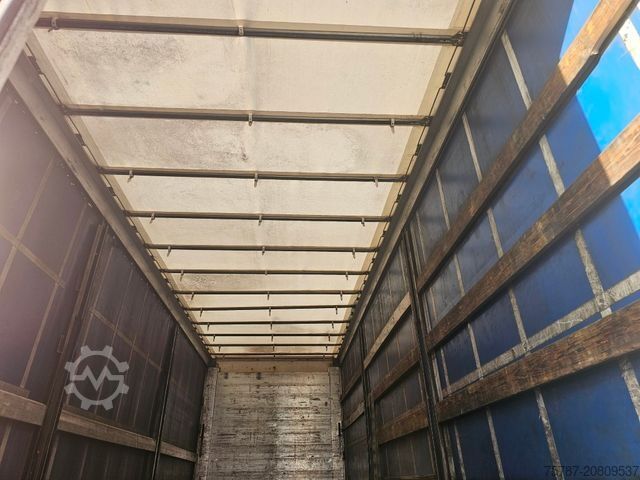 Ladbil med presenning SCANIA G410 Volumen, Edscha, Hubdach+Tandemhänger