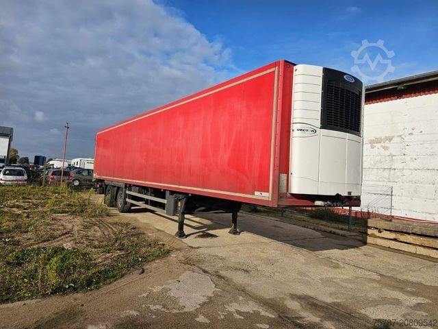 Køletrailer SCHMITZ CARGOBULL Tiefkühler City, 2. Achse drehbar, Carrier 1550