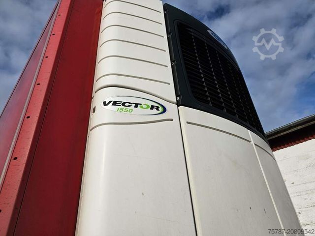 Køletrailer SCHMITZ CARGOBULL Tiefkühler City, 2. Achse drehbar, Carrier 1550